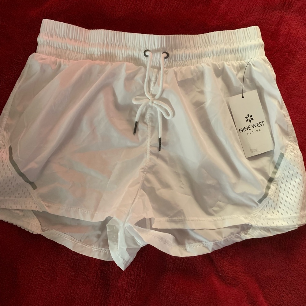 Nine West athletic white shorts